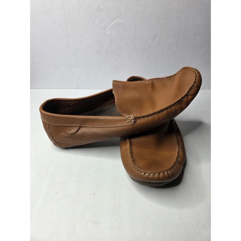 Sperry Top-Sider Mens Hampden Venetian Tan Leather Loafers STS11989 Size 11.5 M